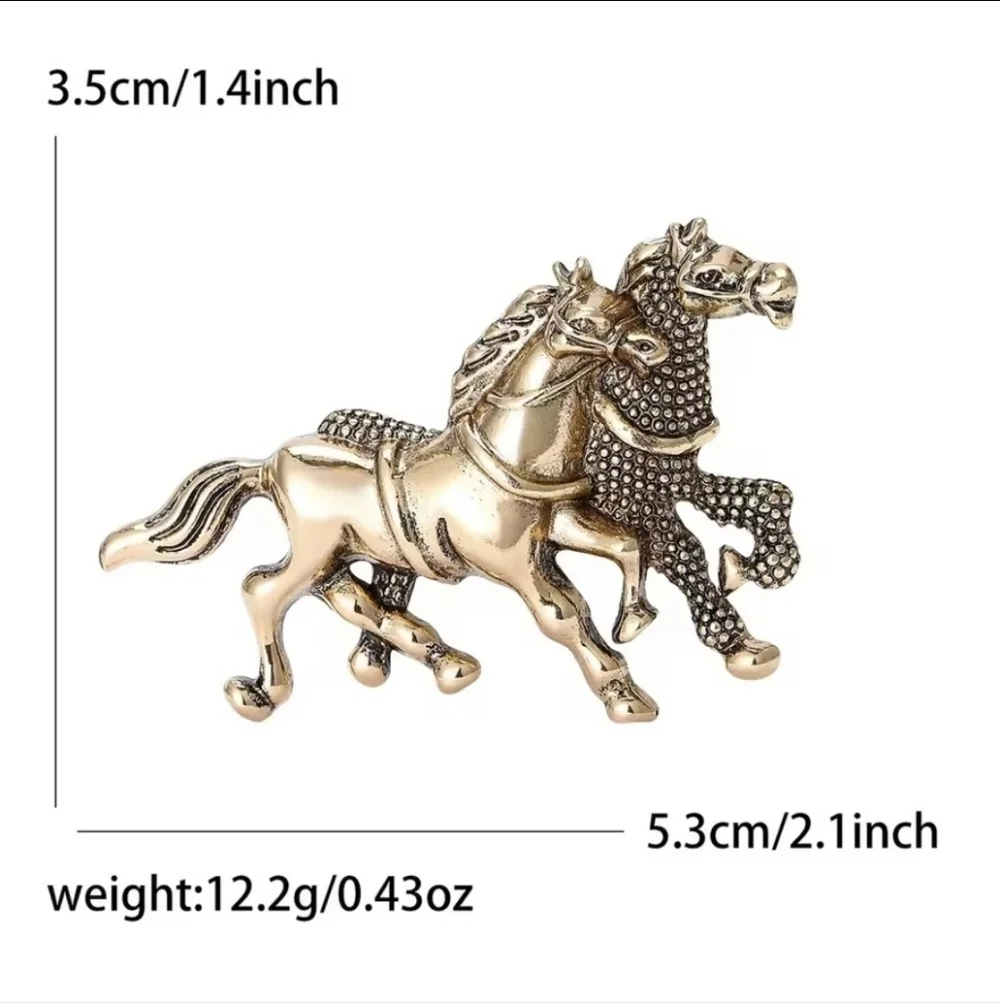 VQ Horse Brooch